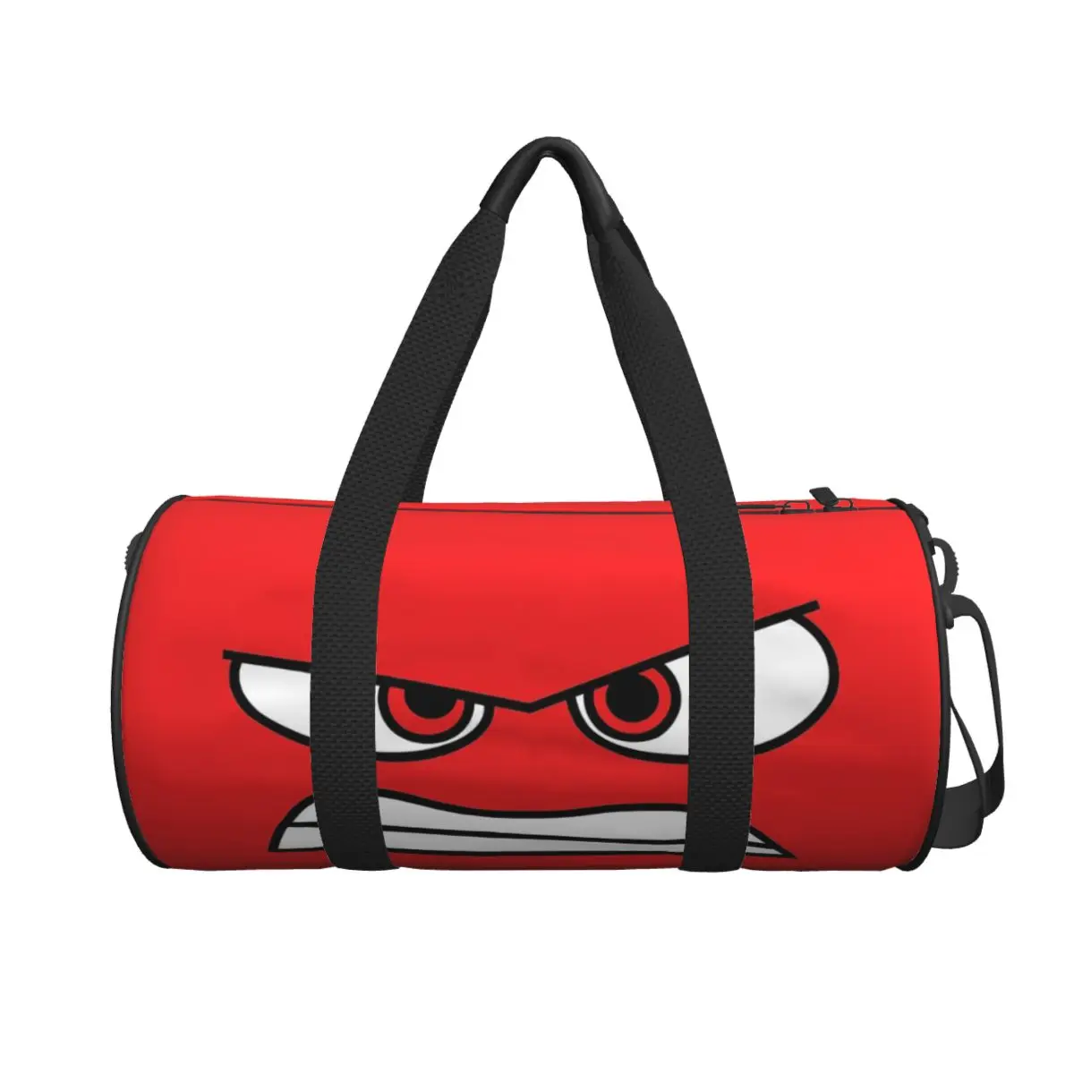 

Anger (Inside Out) Version 2 Large Duffle Gym Bag Multi-Functional Duffle Travel Bags Handbags Fitness bag