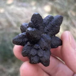 Natural Black Diamond irregular Prophecy Rock Carbonado Crystal Quartz Points Mineral Ore Healing Stone Home Decor XX1-25
