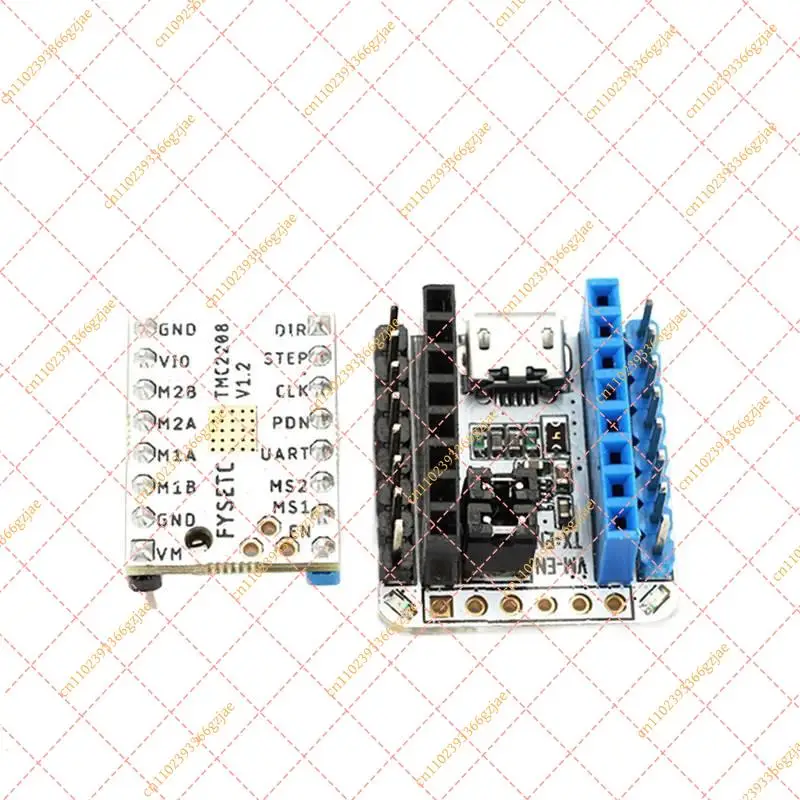 Suitable for TMC2208 V1.2 stepper motor silent driver Tester setting kit 3D printer accessories