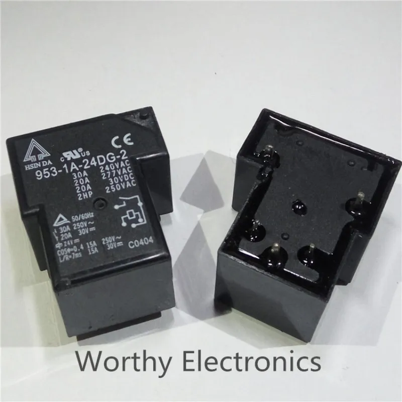 

Free shiping 10pcs/lot relay 953-1A-24DG-2
