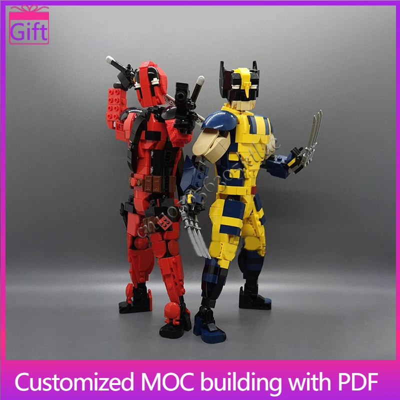 

1047 детали, роскошные большие роботы, модель MOC, строительные блоки на заказ, детские развивающие креативные игрушки для самостоятельной сборки, рождественские подарки