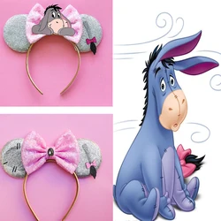 Disney The Many Adventures Of Winnie The Pooh Hairband Girls Eeyore Hair Band Kids Tigger Hair Accessories Women Piglet Headwear