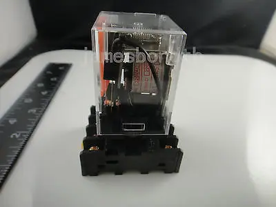 1 Set MK2P-I MK3P-I AC 220V 24V 36V 110V 12V Relay 8-Pin 10A 250VAC With PF083A Socket Base