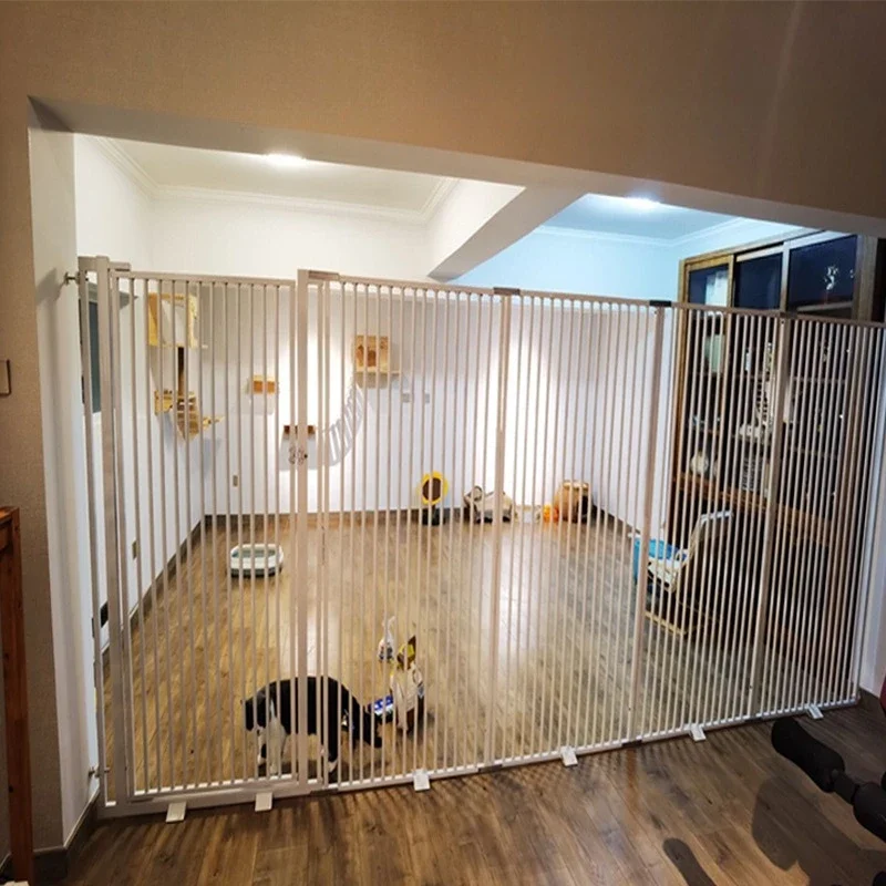 

No punching cats fence Pet door fence block Puppy anti-cat special cats fence block indoor cat isolation rod