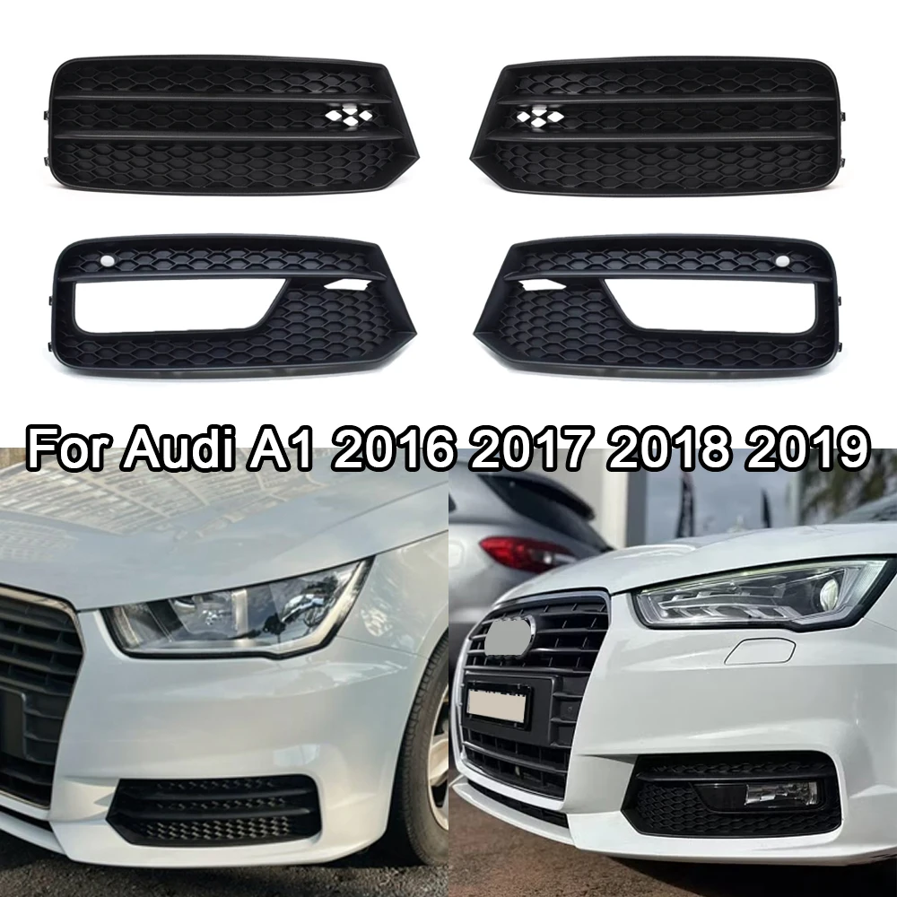 

Передний бампер, боковой противотуманный фонарь, гоночная решетка, крышка для Audi A1 S-line Sport 2016 2017 2018 2019 8XA807681B 8XA807682B