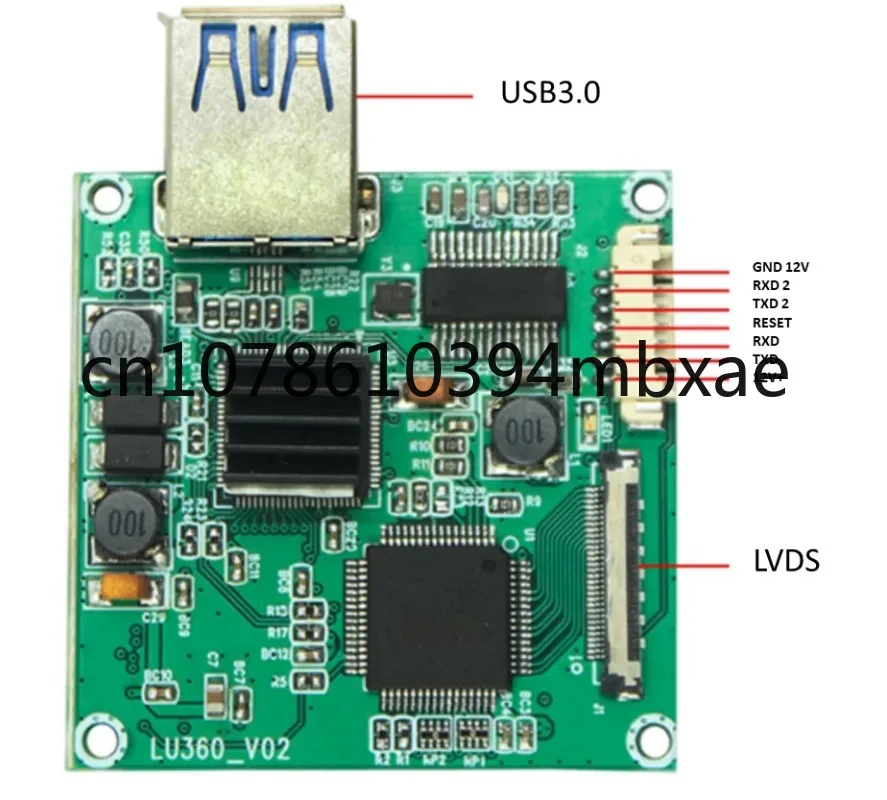 Good Quality FCB Series Digital Camera Use Convert LVDS to USB 3.0 Output USB Tail Board TTL232 Quick Start SG-TB01-USB