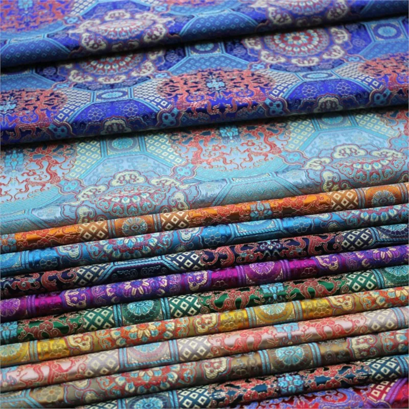 أزياء السينما والتلفزيون على الطراز الصيني، زخارف من القماش، وسائد رمي من قماش الجاكار المنسوج، حرير الديباج العتيق #4