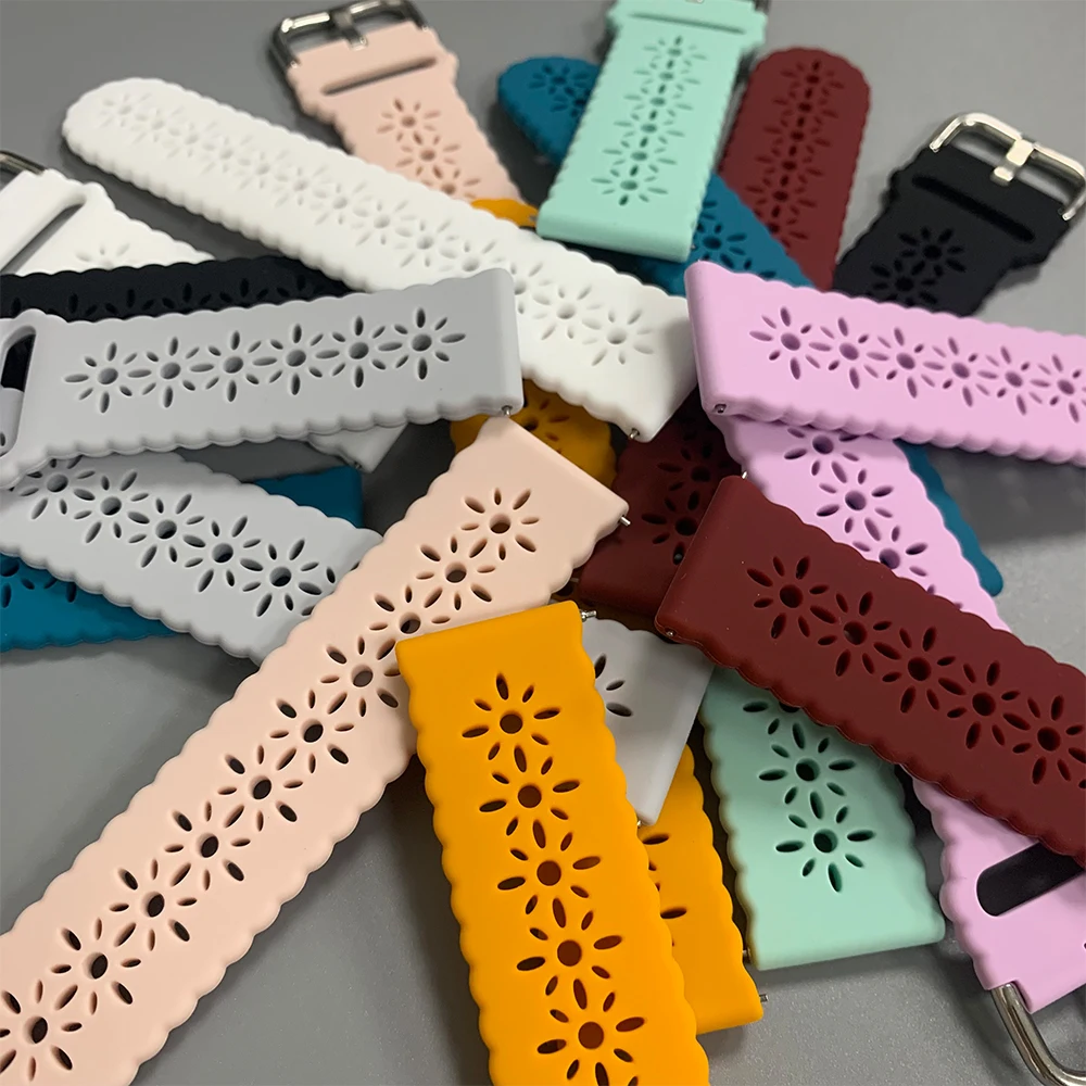 สายนาฬิกาซิลิโคนแบบสปอร์ตขนาด 20 มม. 22 มม. สำหรับ Amazfit BALANCE 2 GTR 4 3 2E GTS 4 mini 3 2 BIP 6 5 เปลี่ยนสายนาฬิกาข้อมือ อุปกรณ์เสริม