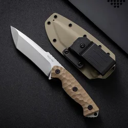 Trskt Gravity Camping Survival Knife ,8MM Thickness Tactical Knives ,Outdoor Knives ,Edc Tool With Kydex Dropshipping