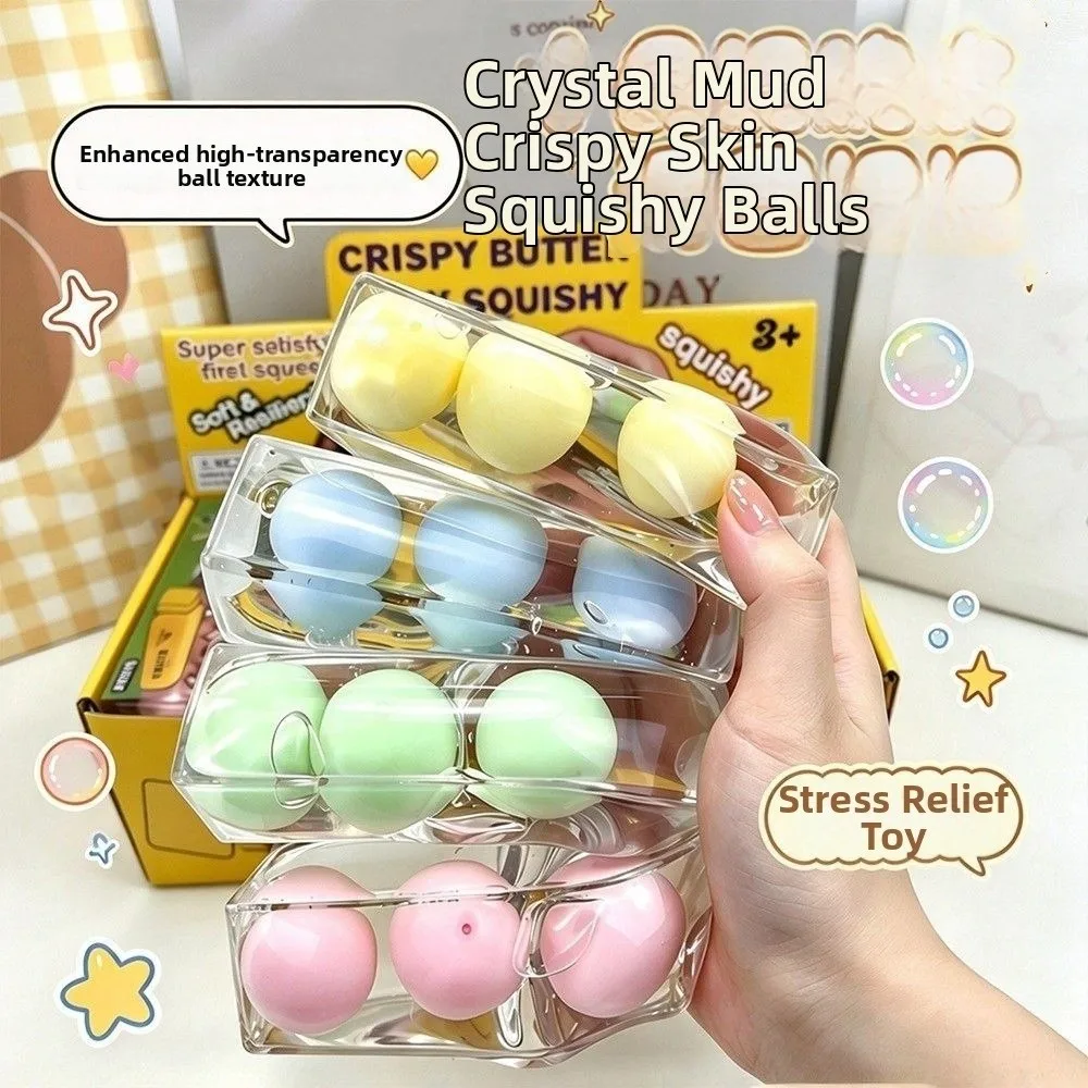 Sound Crispy Butter Stick Squishy Anxiety Relief Wax Coating Sensory Stress Stick Comfortable Hand Relax TPR Butter Bar