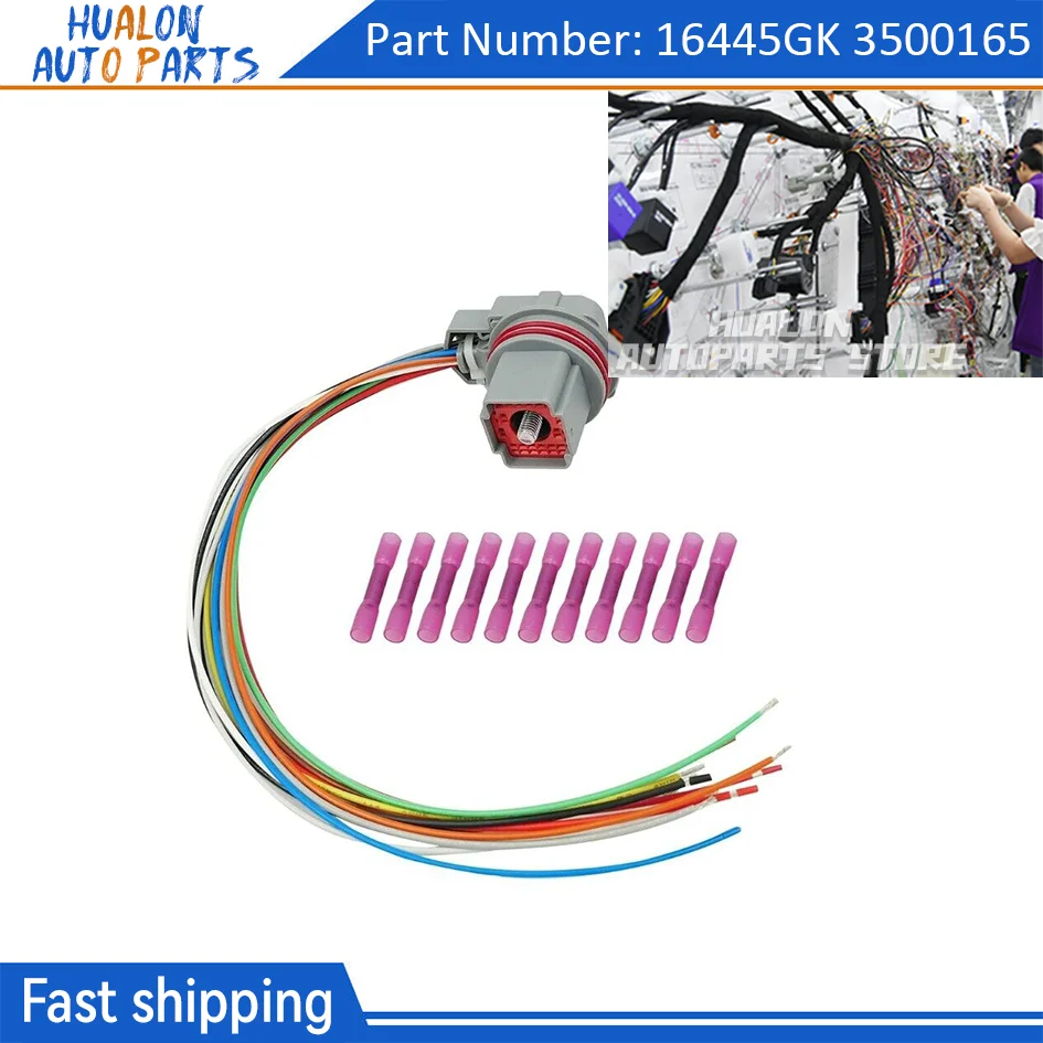 

16445GK 46445A 46445AK A46445A K56988K 350-0165 5R55S 5R55W 5R55N Transmission Wiring Harness for Ford Explorer 2003-2015