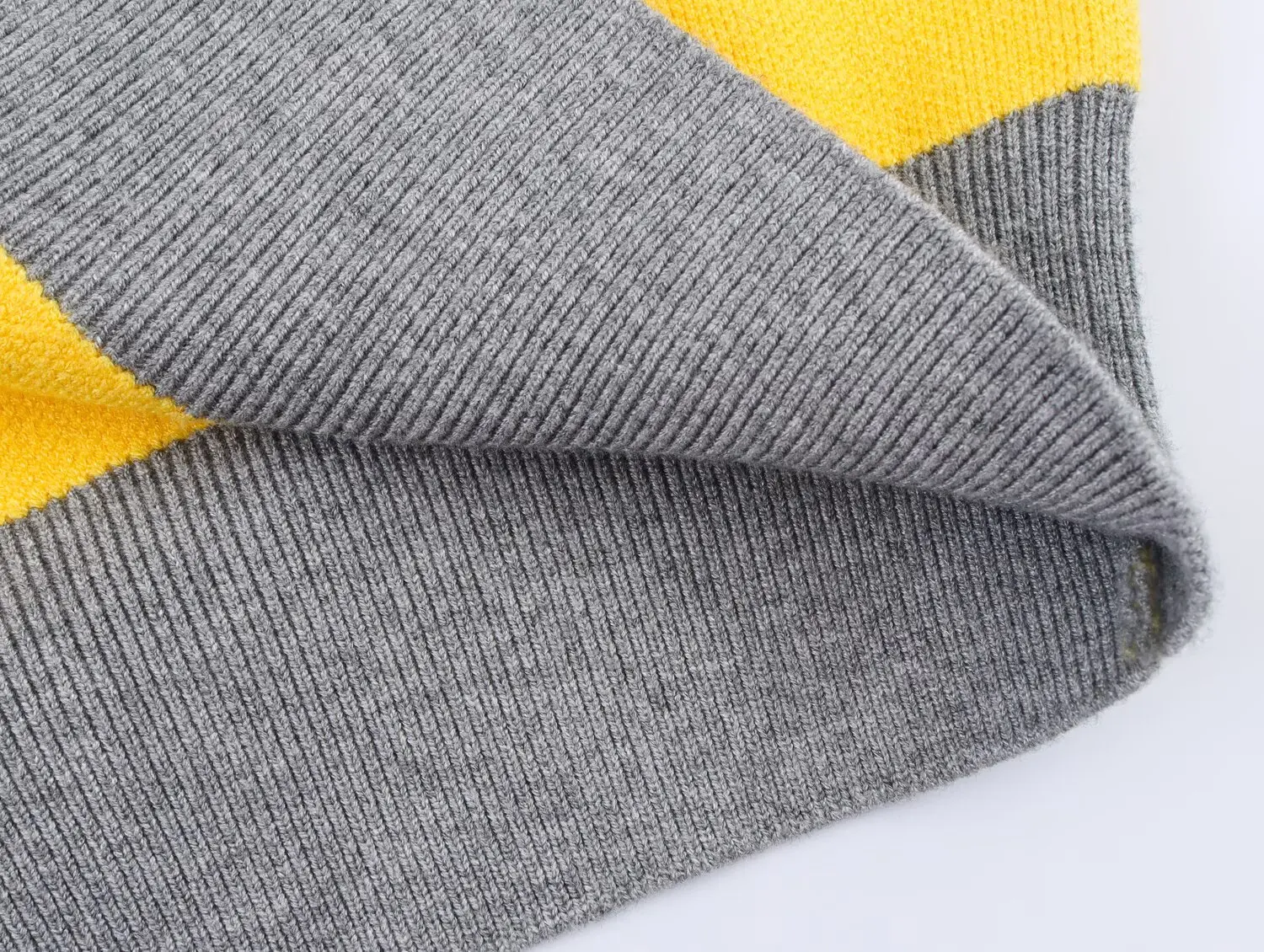 Nlzgmsj 2025, Herbst High Street Chic Frauen Gestreifte Gestrickte Pullover Frauen Volle Hülse Vintage Stil Tops – Detail 8