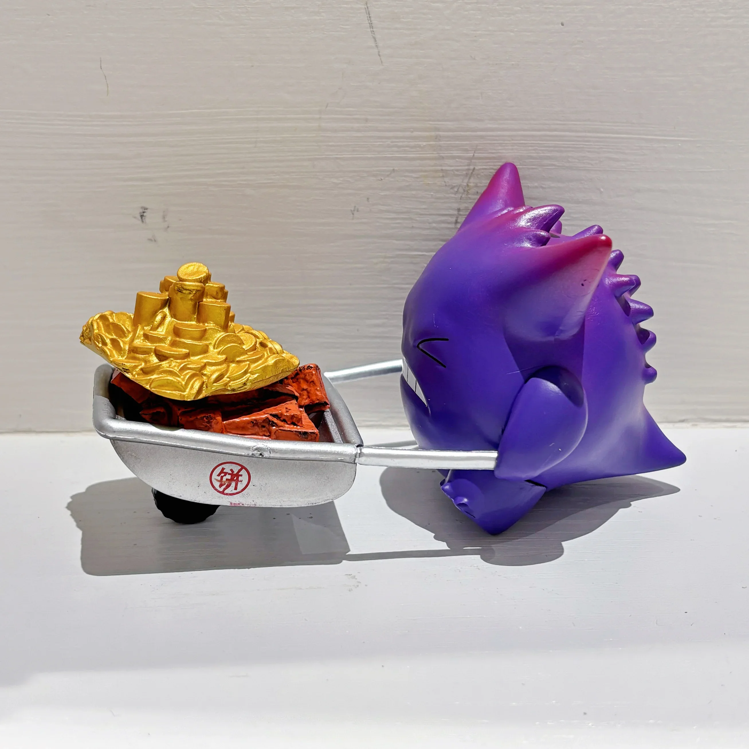 Pokemon Anime Character Figures Gengar Cute Model Toys Desktop Ornaments Collectibles Kids Birthday Gifts