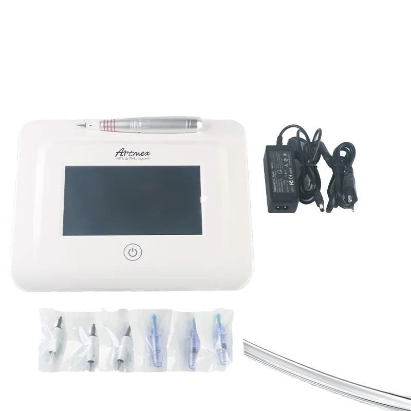 Permanent Integrated Eyeliner Eyebrow Tattoo Machine Brushless Motor 12000 RPM Full-Throw Floating Lip Makeup Intelligent
