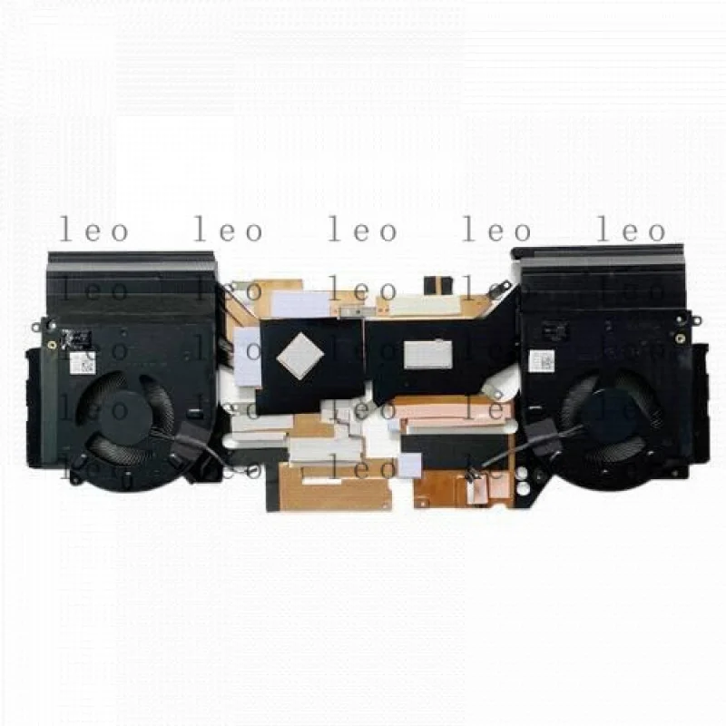 HJ جديد لأجهزة الكمبيوتر المحمول Dell Alienware M15 R3 وحدة المعالجة المركزية GPU مروحة تبريد المبرد H0YNP 0H0YNP