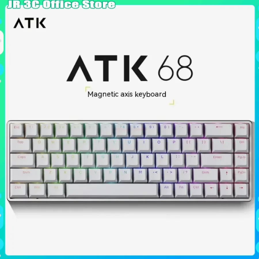 Imagem -02 - Alloy Teclado Gaming Mecânico Interruptor Magnético Smart Velocidade x Quick Trigger Alumínio Rgb pc Gamer Varolant Atk-atk68