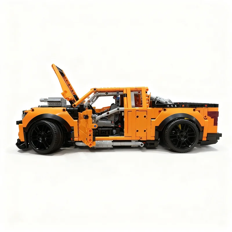 2877pcs MOC Fordes F150 Raptor Technical Model Building Blocks Assemble DIY Craft Brick Birthday Display Idea Collection 3D