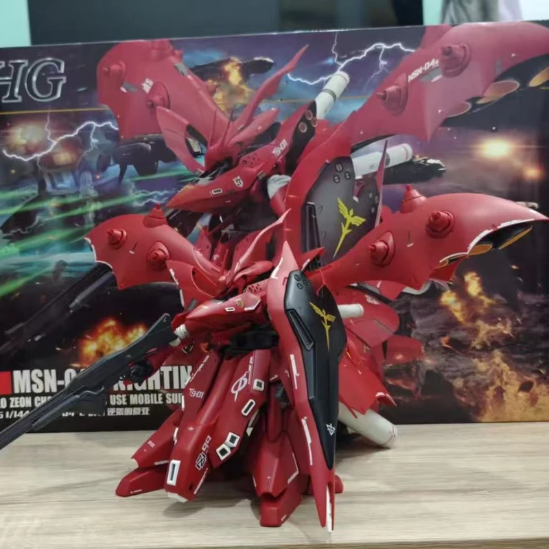 

STAR HG 1/144 сборная модель комплект MSN-04II Nightingale экшн-фигурка робот пластиковые модели наборы игрушек коллекция хобби подарки для детей