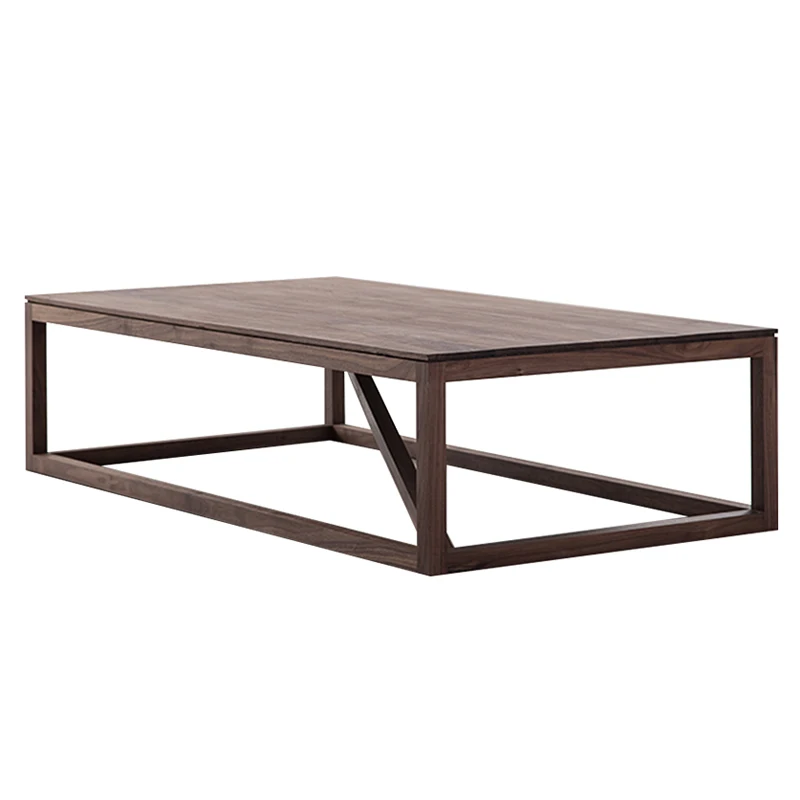 LTT solid wood coffee table tea table modern simple small table Nordic household small apartment