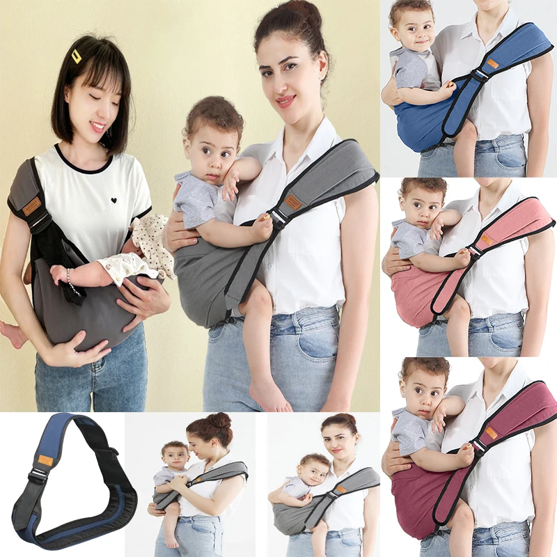 Baby Carrier Newborn Wrap Front Horizontal Side Carry Imitation Uterus Design Comfortable Cotton Baby Carrier Baby Accessories