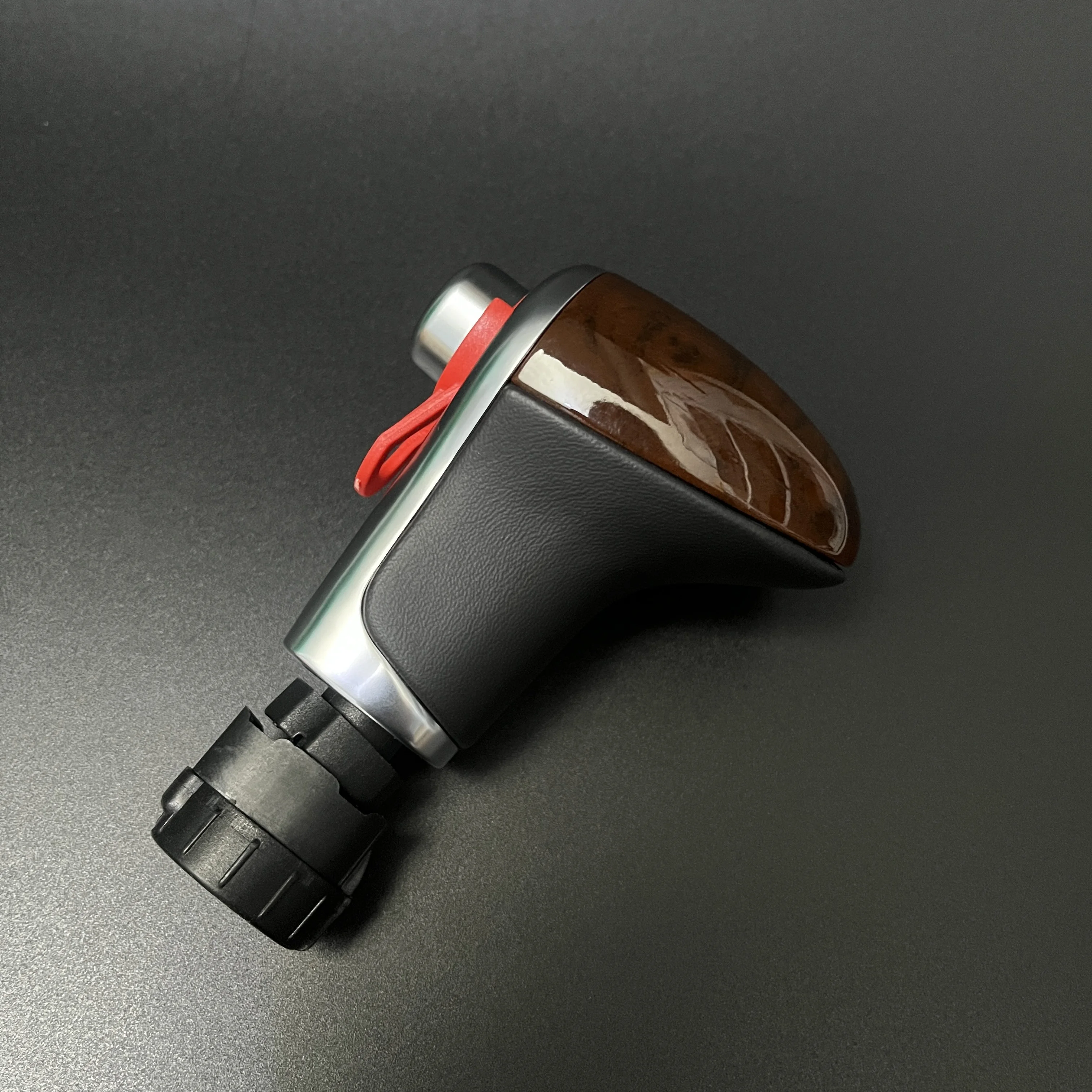 Schaltknauf aus Pfirsichholz und Leder für AUDI Q7 Q5 A3 A4 A5 A6 A7 C6 C7 4G1 713 139 4G1713139 Autozubehör – Detail 4