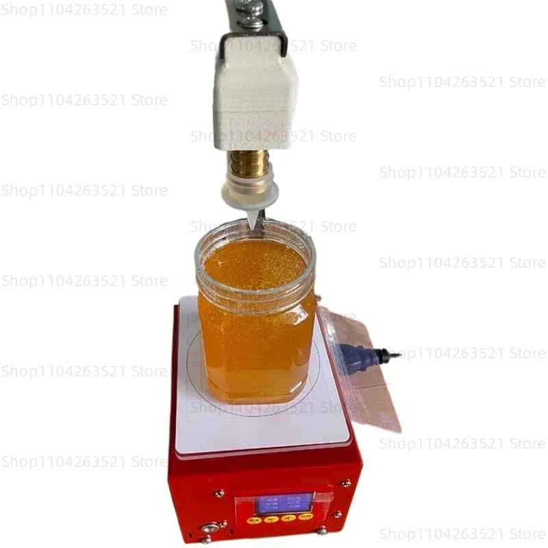 Commercial Paste Honey Filling Machine Gear Pump Weighing Type Viscous Liquid Automatic Filler 3kg/5kg/10kg