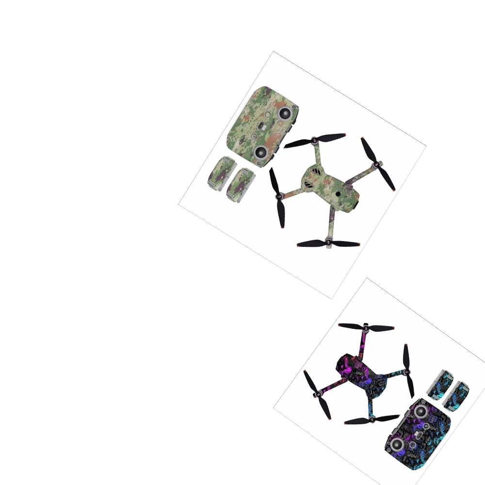 PVC Stickers Kit for DJI Lito 1 X1, Drone Body Protective Skin Decal, Controller and Battery Protective Film Decal DIY Stickers