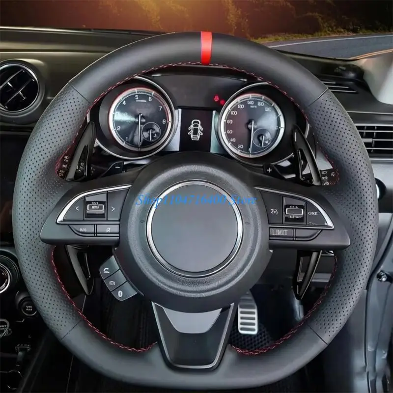 y1gd Steering Wheel Button Assembly Replacement Set with Black ABS Housing, Wiring Leads, and Separate Button Layout for