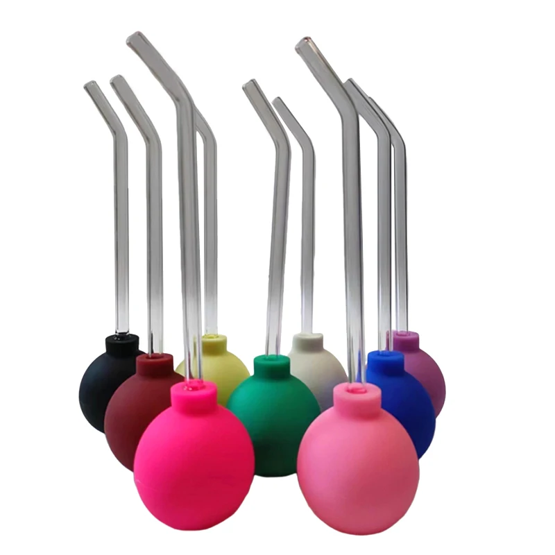 Strumento di rimozione della pietra del Tonsil strumento di rimozione dello stile manuale strumento per la pulizia della bocca cera per le orecchie Tonsil Stone Suction Ball detergente manuale per lo stile