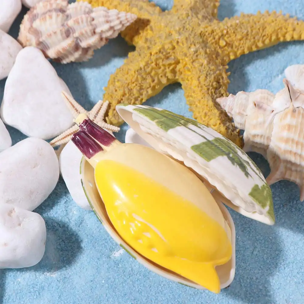 

Splashing Spray Simulated Clam Water Toy Handheld Plastic Seafood Clam Water Spray Toys Easy To Fill Cute Water-Sprinkling Toy