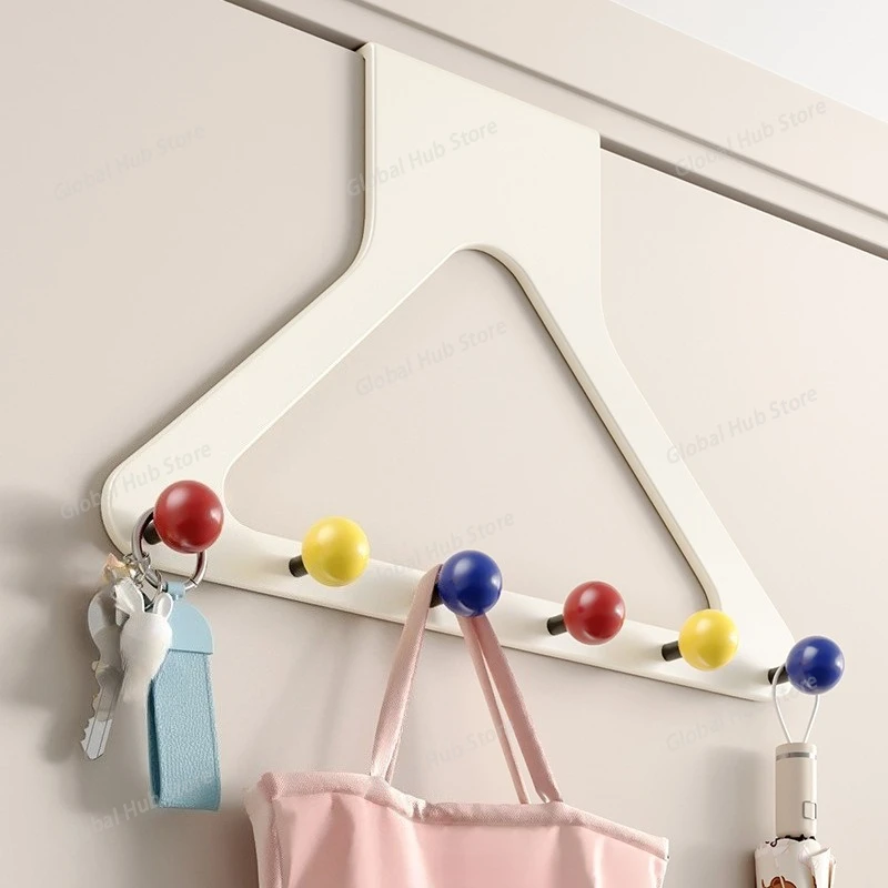 

Задний крючок для двери, стойка без дрели, сверхмощный вес, сильный для дома, ванной комнаты, спальни, двери, сумки, одежда, шапки