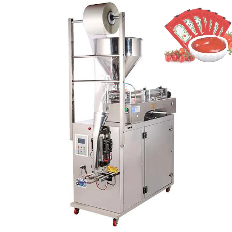 

Automatic Soy Sauce Chili Soy Sauce Vinegar Water Seal Quantitative Liquid Packaging Machine Filling Machine