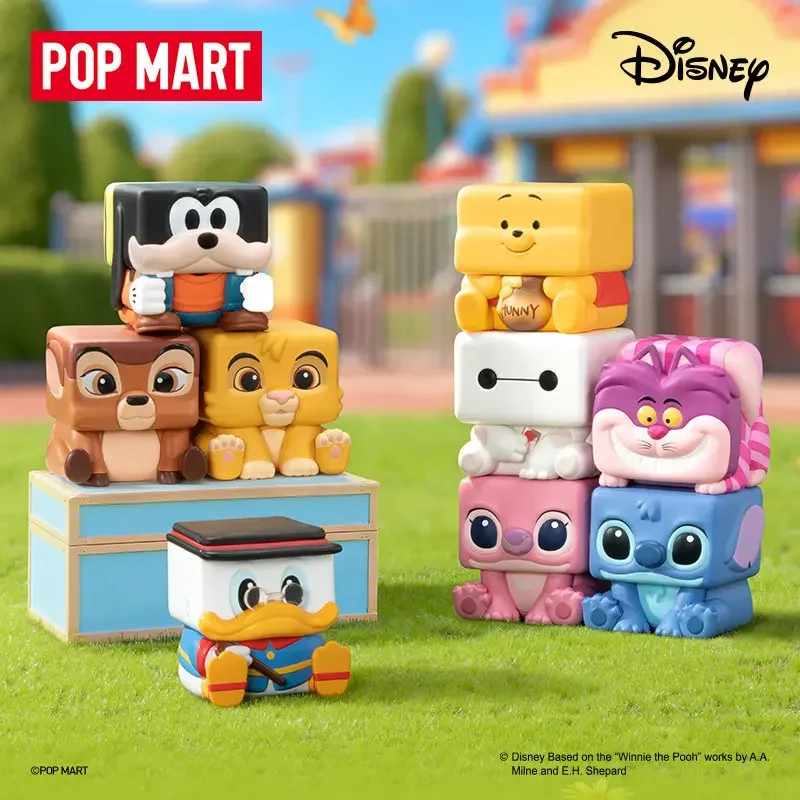 

POPMART Disney Classics POP CUBE-3 Series Blind Box Toys Anime Figure Desktop Decoration Surprise Mystery Box Blind Bag Toy