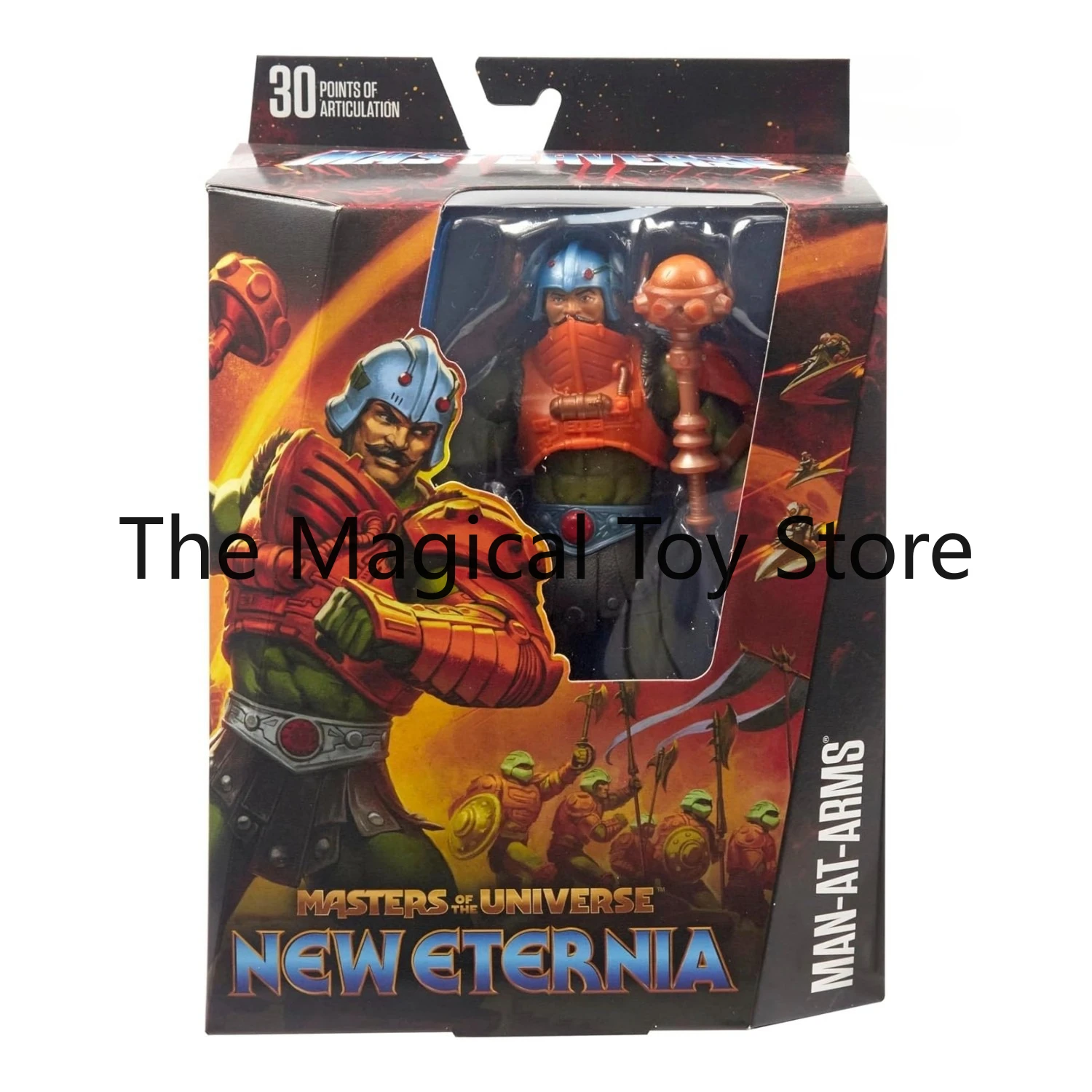 Original Master of the Universe He-Man and She-Ra MOTU 7-inch Articulated Action Figure Model Toy Birthday Gift