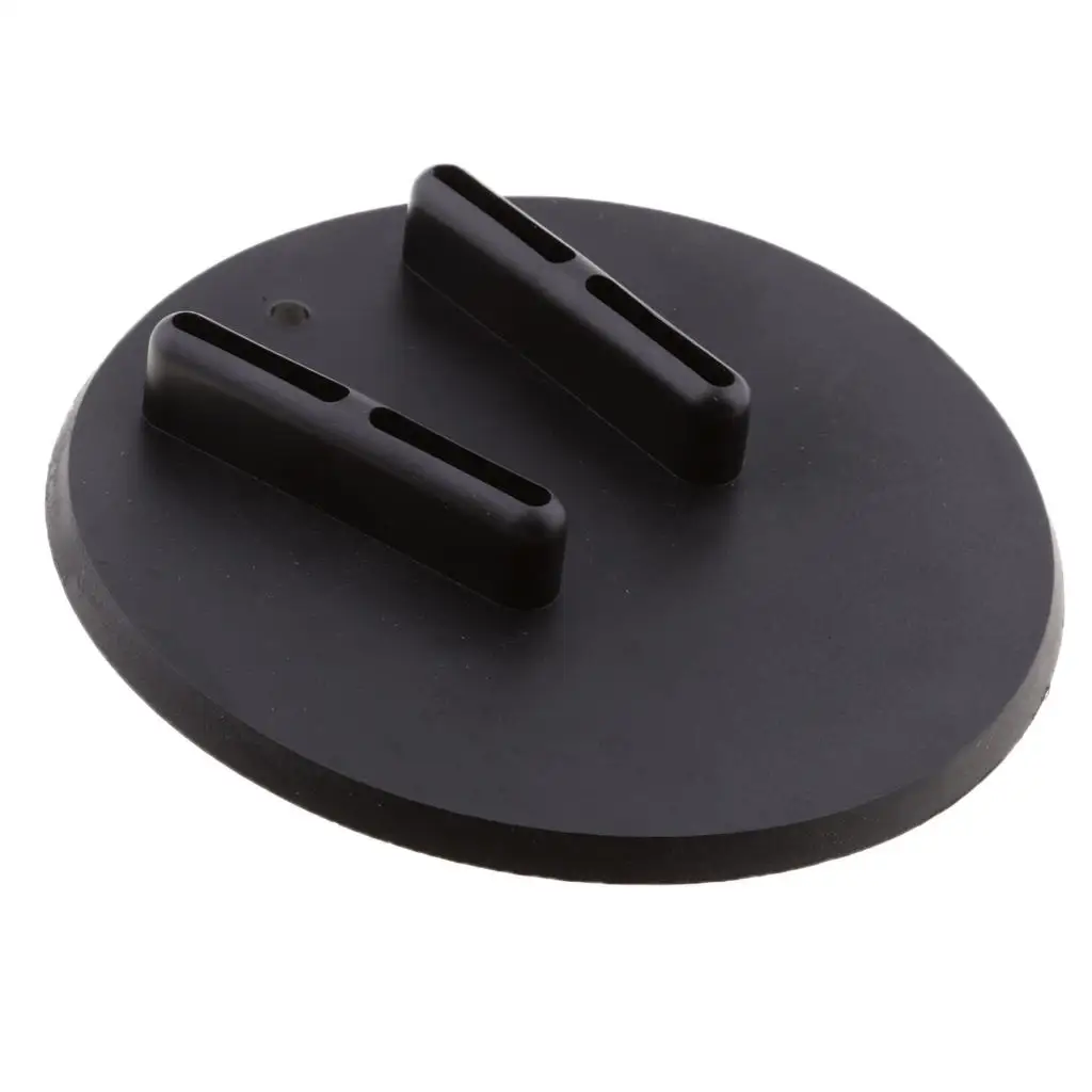 

Black Motorcycle Kickstand Jiffy Stand Coaster Pad Puck For