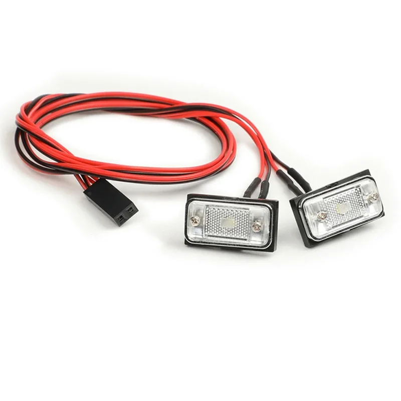 LED 2 Simulation Turn Signal Side Lights for 1/10 RC Crawler Car Traxxas  TRX4 Defender AXIAL SCX10 RC4WD RTG KM Accessories