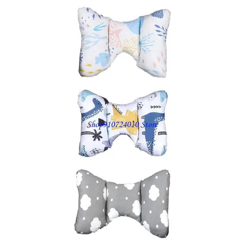 

77HD Portable Baby Neck Support Cushion Shock Absorbing Design Strollers Bassinet Safe