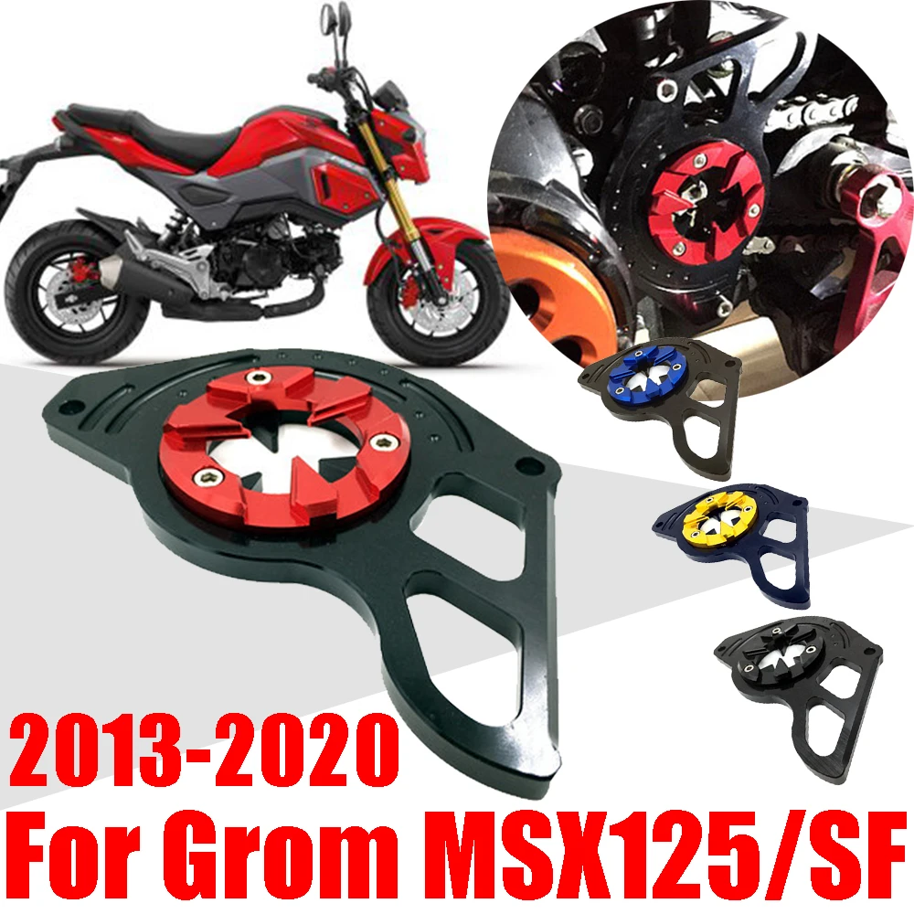 For HONDA Grom MSX125 SF MSX 125 SF MSX125SF 2013 - 2020 2019 Accessories Front Sprocket Protective Cover Chain Guard Protector