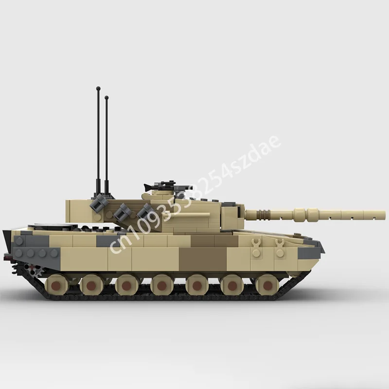 ตัวต่อ MOC Leopard 2A4 จำนวน 1009 ชิ้น ของเล่นเสริมสร้างการคิดเชิงตรรกะ พัฒนาความอดทนและสมาธิ ของขวัญวันคริสต์มาส