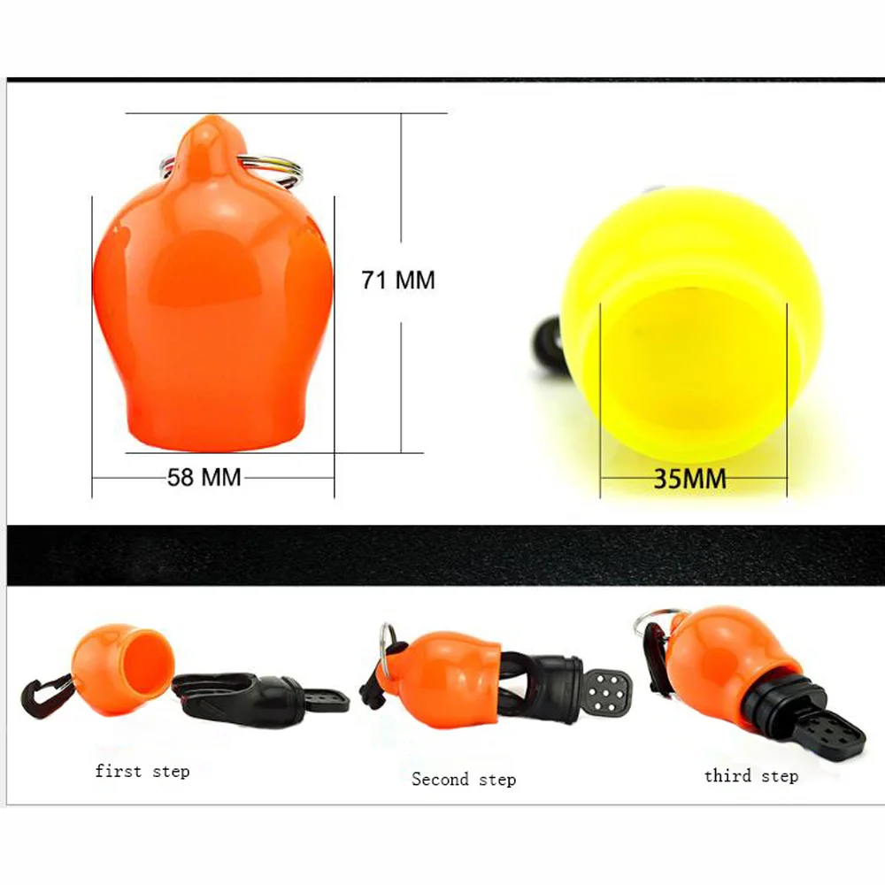 6 Color Silicone Scuba Dive Regulator Octopus Holder Mouthpiece Cover Scuba Diving Skum Ball Regulator Protector