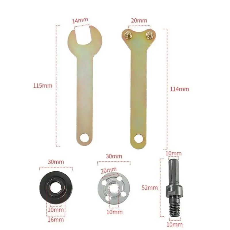 652F Angles Grinder Connecting Rod Cutting Disc Adapter Detachable Conversion Tools