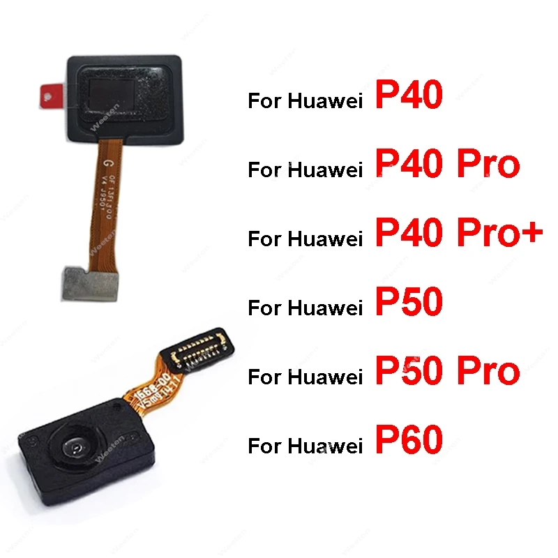 

Under Screen Fingerprint Flex Cable For Huawei P40 P50 P60 Pro Plus Home Key FingerPrint Sensor Flex Ribbon Replacement Parts