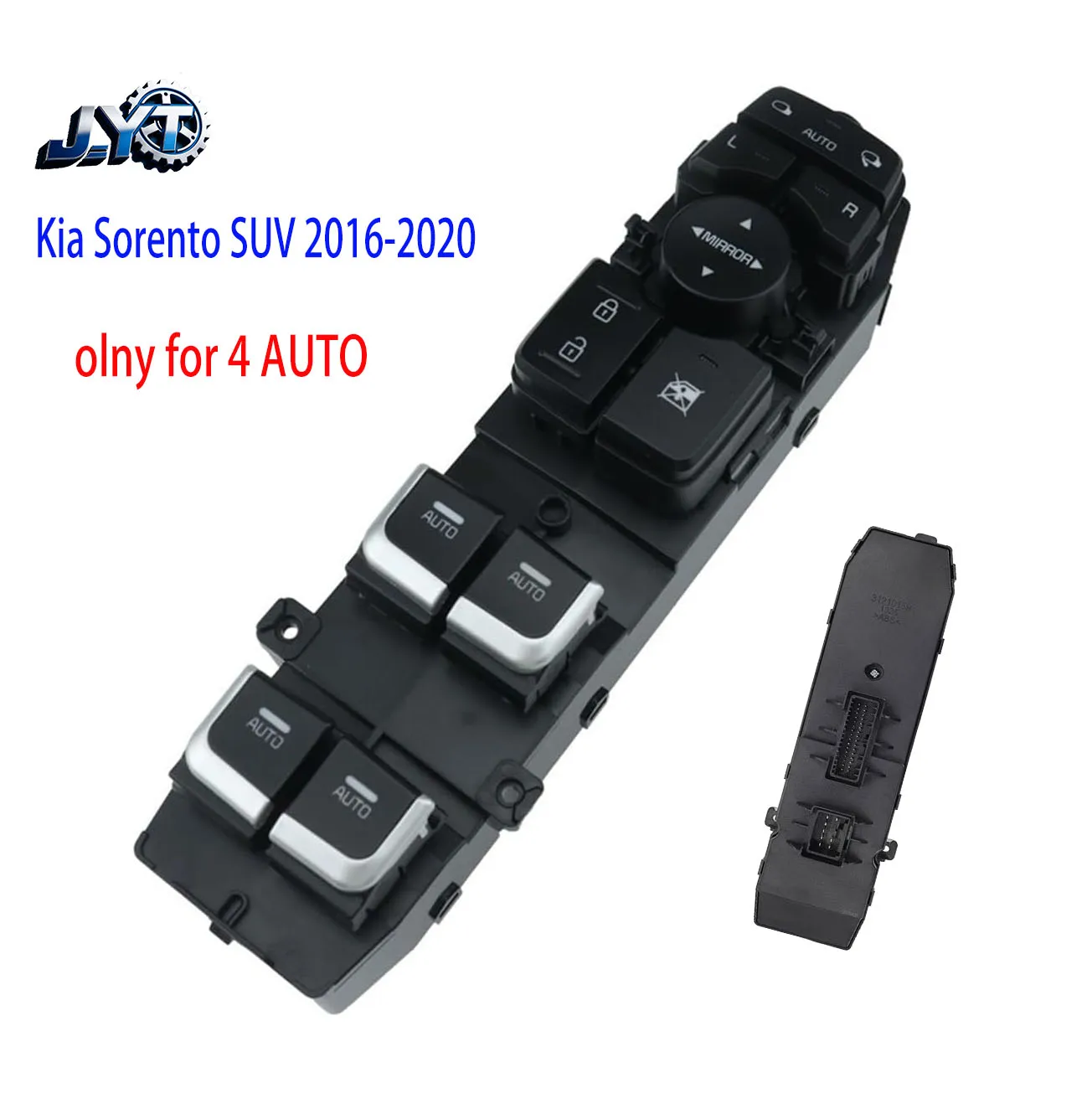 Electric Window Control Switch 4 Auto for Kia Sorento 2016 2017 2018 2019 2020 Driver Side Glass Lifter Button Car Accessories