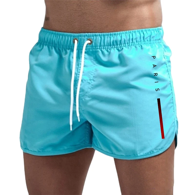 2025 Neuerscheinung Herren Boardshorts Sommer Casual Sport Sexy Strandshorts Tägliche Fitness Lauf- Surf- und Radshorts – Detail 3