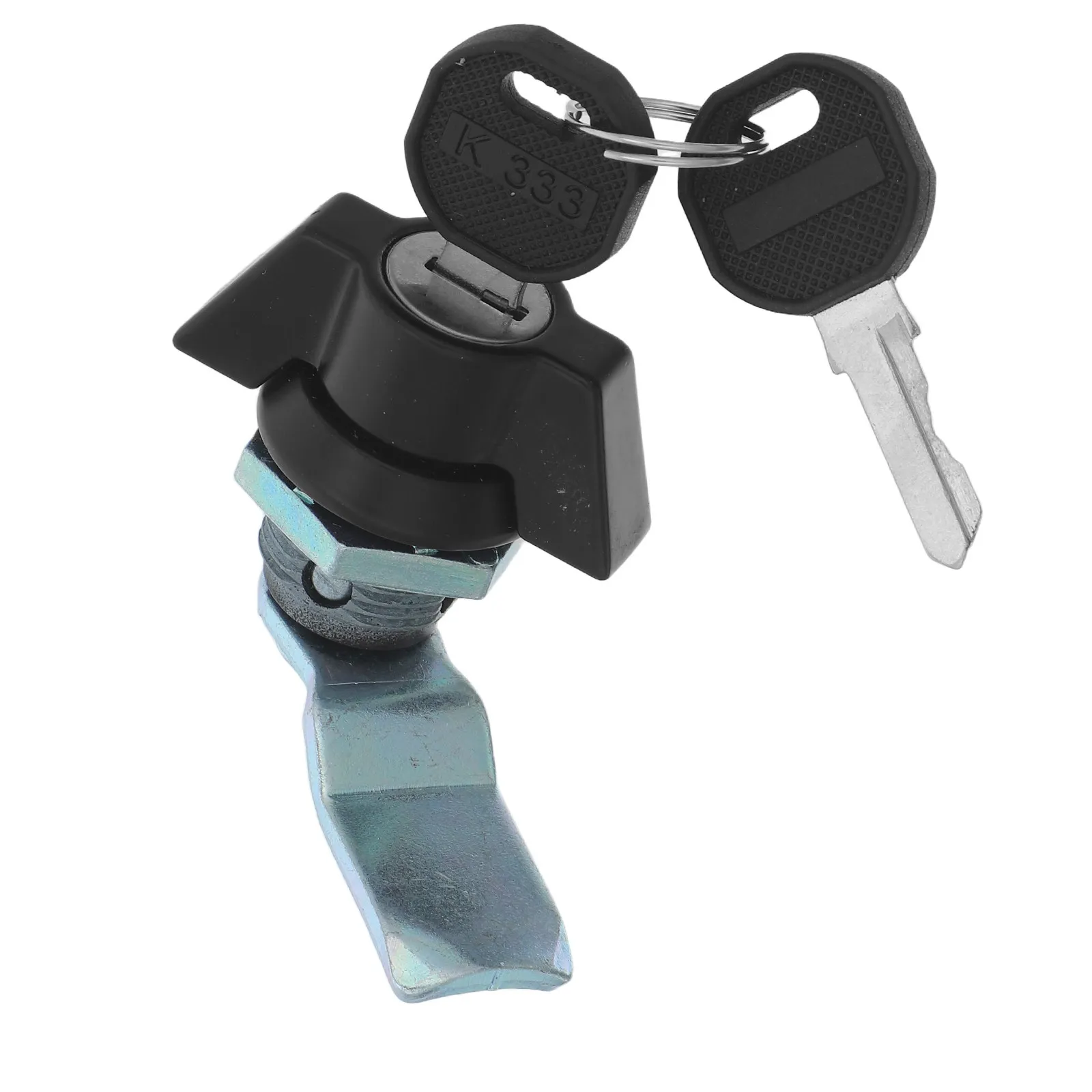 1Set Cabinet Locks T-Handle Zinc Alloy 20x22mm Cutout 90 Degree Rotation Letter-Box Drawer Campers Rv Truck Storage Drawer
