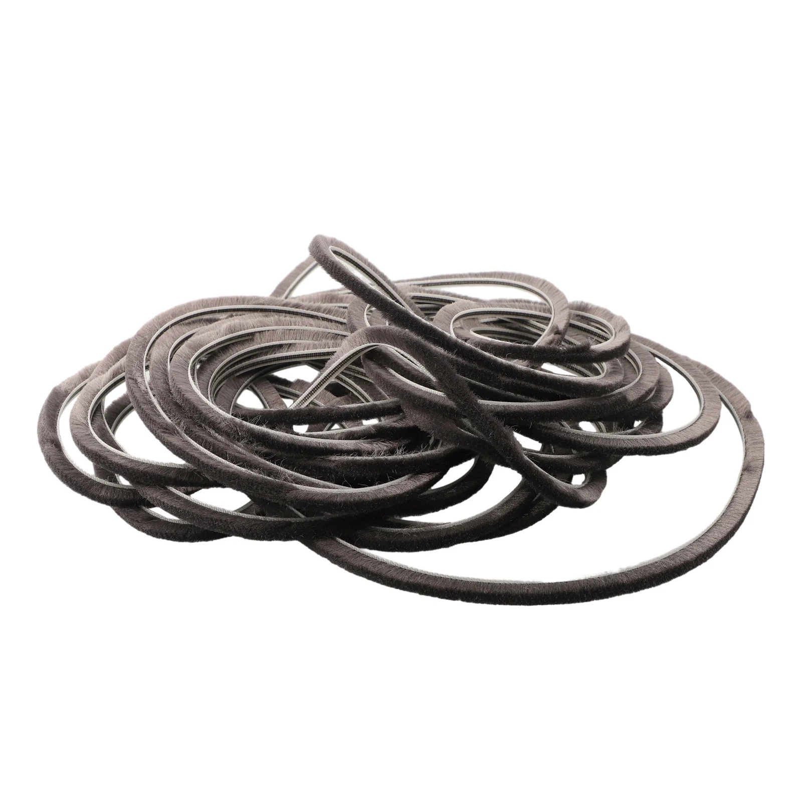 Excluidor de tiro abatible para puerta corredera, tira de sellado de 5 mm x 8 mm, resistente al viento y a los insectos, adecuado para gabinetes