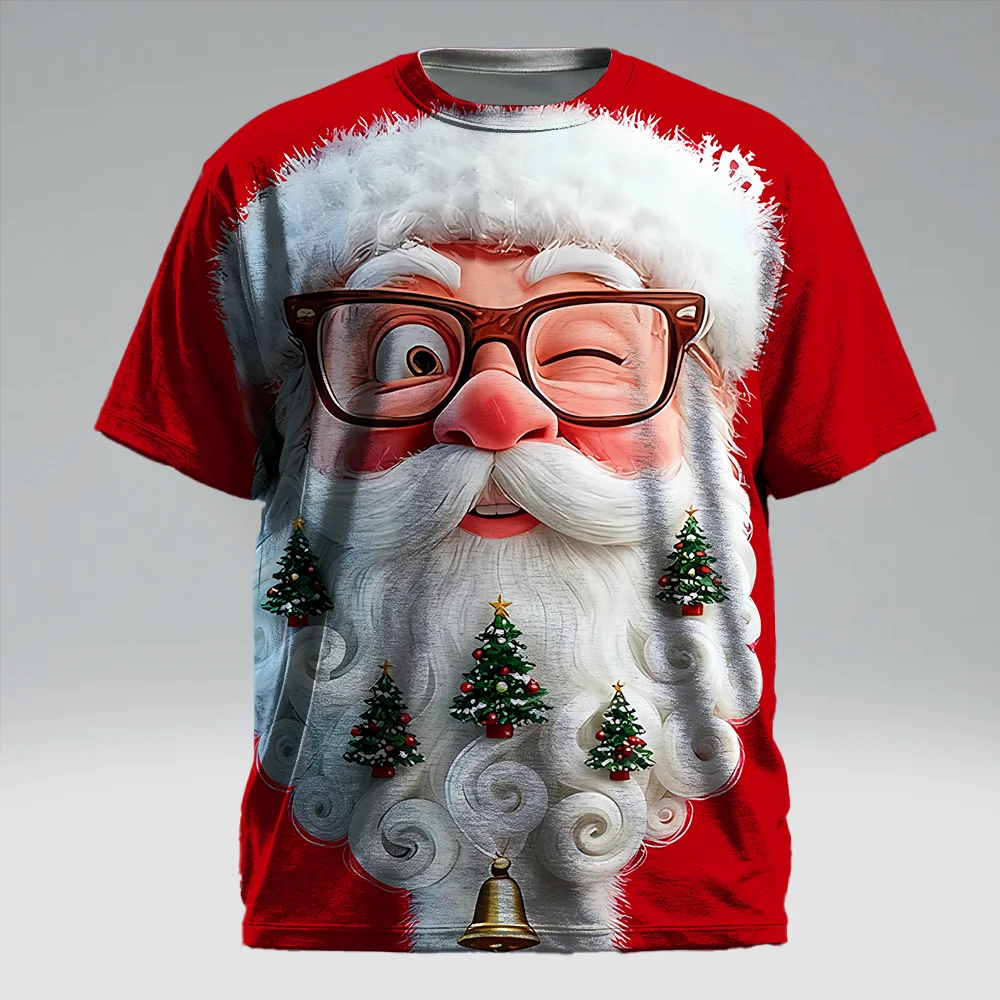 

S-9xl, большие размеры, большой и высокий короткий рукав (Рождественский элемент), стильные красно-зеленые оттенки, легкие, подходят для комфорта на весь день