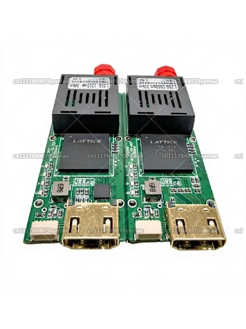 RJ45 HDMI TTL Fiber Optical Transceiver Board - UART SBUS to FPV Optical Terminal Equipment Module for Networking And Gaming