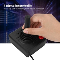 Ergonomic Comfortable Wireless Controller Analog Stick Wear Resistant 3D Analog Joystick Friendly Materials ABS for Atari 2600