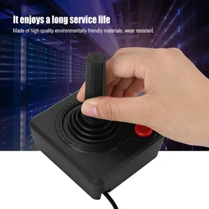 Kablosuz denetleyici ergonomik ve rahat uyum, çubuk analog çubuk, aşınmaya dayanıklı, analog joystick, 3d, malzemeler, kullanıcı dostu, atari 2600 için klima sistemi Atari 2600 oyunlarının en iyi 10 satışı-3 numaralı oyunlar